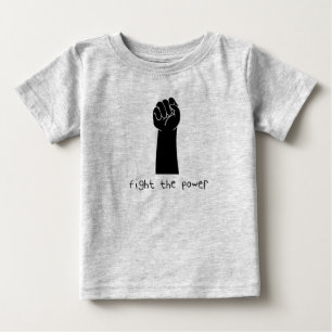 T-shirt Pour Bébé COMBATTEZ LA PUISSANCE (les enfants)