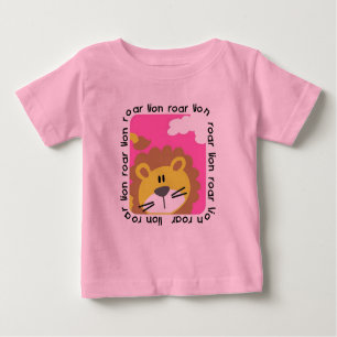 T-shirt Pour Bébé Combinaison de tutu de bébé d'hurlement de lion