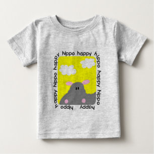 T-shirt Pour Bébé Combinaison heureuse du football de bébé
