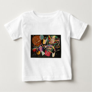 T-shirt Pour Bébé Composition Kandinsky 10 Peinture Abstraite
