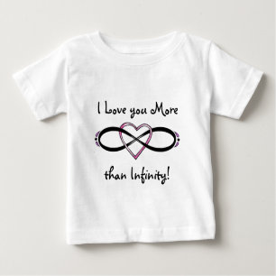 T-shirt Pour Bébé Conception d'amour d'Infinate
