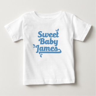 T-shirt Pour Bébé Conception mignonne de James de bébé