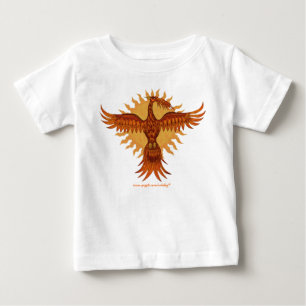 T-shirt Pour Bébé Conception mignonne de T-shirt de bébé d'oiseau 