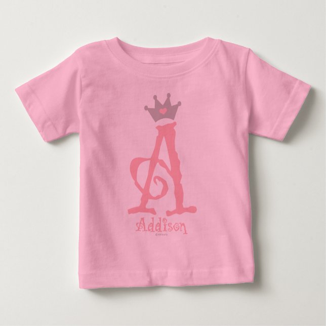 T-shirt Pour Bébé Conception personnalisée - Addison (Devant)