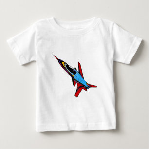 T-shirt Pour Bébé Conception supersonique de Jet-Combattant d'armée