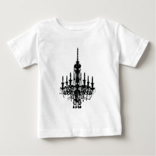 T-shirt Pour Bébé conception vintage de lustre