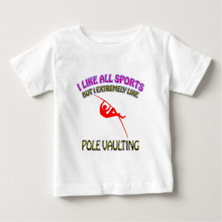 T-shirt Pour Bébé Conceptions de saut à la perche