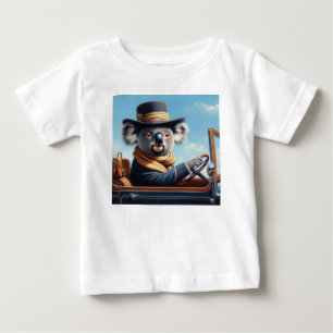 T-shirt Pour Bébé Conduite de Koala