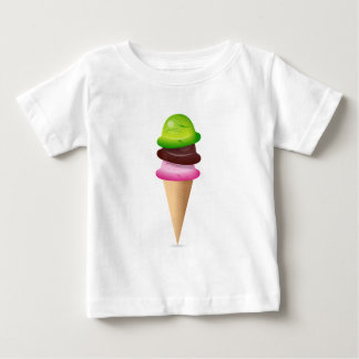 T-shirt Pour Bébé Cône de crème glacée