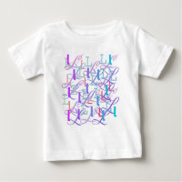 Confettis en forme de lettre "L"