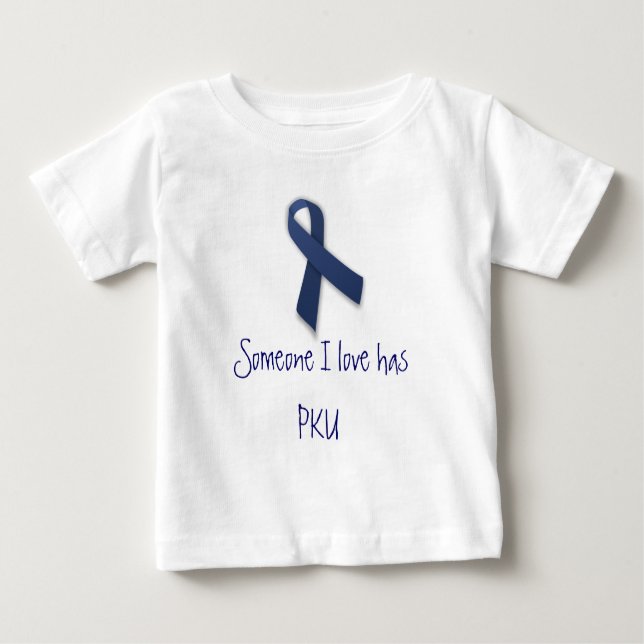 T-shirt Pour Bébé Conscience de PKU (Devant)