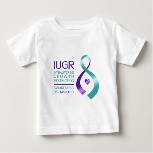 T-shirt Pour Bébé Conscience d'IUGR