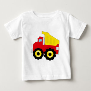 T-shirt Pour Bébé Construction Dumptruck d'enfants