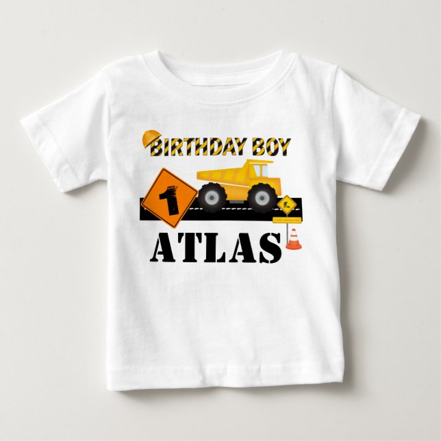 T-shirt Pour Bébé Construction pour enfants ou jeunes enfants Annive (Devant)