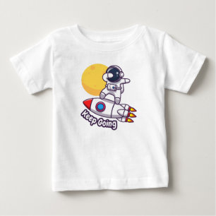 T-shirt Pour Bébé Continuez