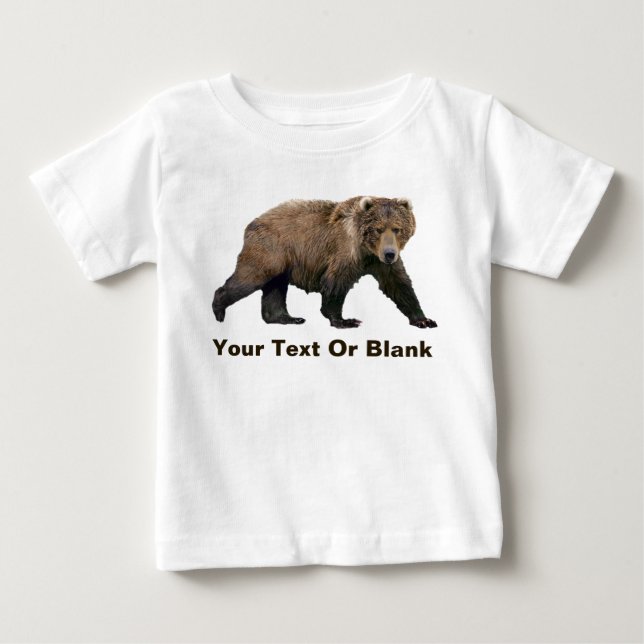 T-shirt Pour Bébé Cook bear (Devant)