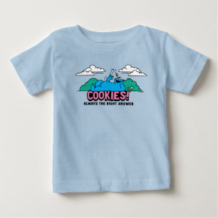 T-shirt Pour Bébé Cookie Monster   Les cookies sont toujours la bonn