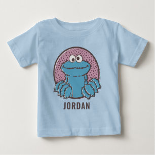 T-shirt Pour Bébé Cookie Monster   Om Nom Nom
