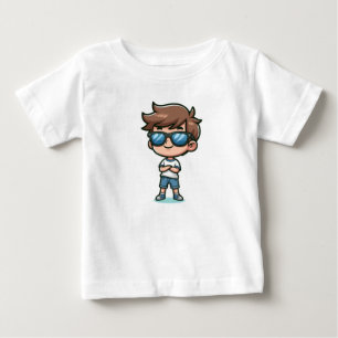 T-shirt Pour Bébé Cool Boy Swag