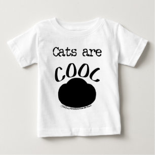 T-shirt Pour Bébé Cool Empreinte de patte