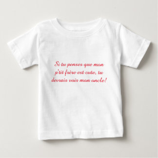 T-shirt Pour Bébé Cool Frère Oncle Soeur