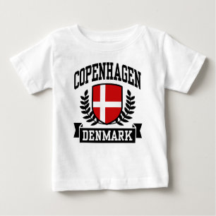 T-shirt Pour Bébé Copenhague Danemark