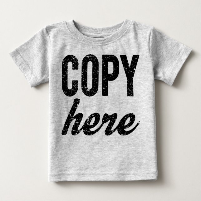 T-shirt Pour Bébé COPIER Pour Copier Coller Twins (Devant)