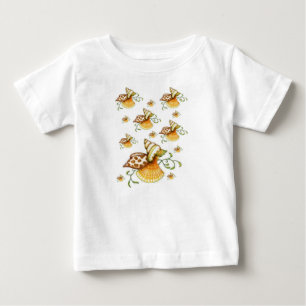 T-shirt Pour Bébé Coquille T-shirt bébé