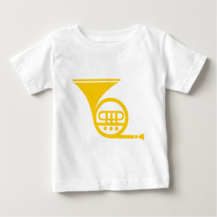 T-shirt Pour Bébé Corne française - Ambre