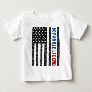 T-shirt Pour Bébé Cornhole Legend USA