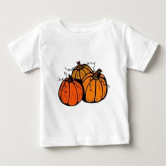 T-shirt Pour Bébé correction de citrouille