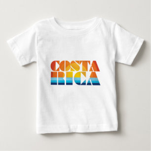 T-shirt Pour Bébé Costa Rica