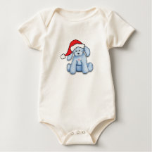 Costume bébé "Mon premier Noël" avec chiot mignon