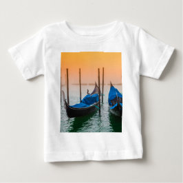 T-shirt Pour Bébé Coucher de soleil à Venise