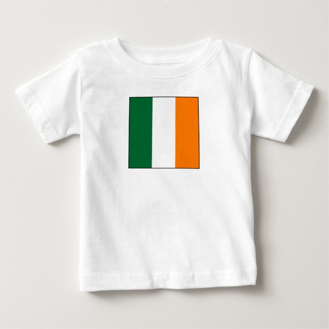 T-shirt Pour Bébé Couleurs irlandaises (Devant)