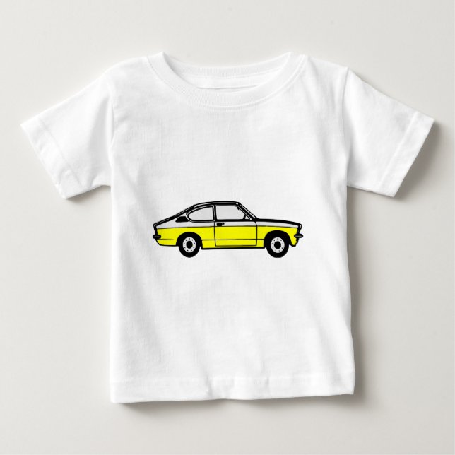 T-shirt Pour Bébé Coupé 1974 d'Opel Kadett C (Devant)