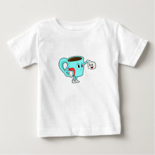 T-shirt Pour Bébé Coupe avec café.PNG