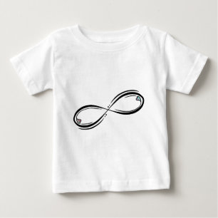 T-shirt Pour Bébé Courbe d'infini