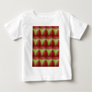 T-shirt Pour Bébé Courbes jaunes dorées.JPG