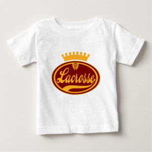 T-shirt Pour Bébé Couronne de lacrosse