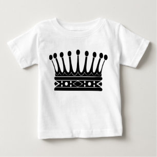 T-shirt Pour Bébé Couronne royale 07