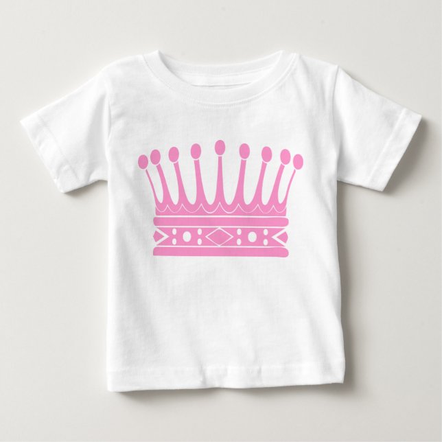 T-shirt Pour Bébé Couronne royale 07 (Devant)