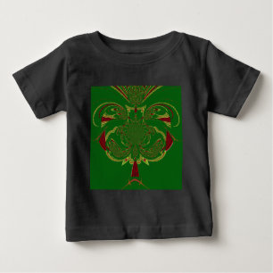 T-shirt Pour Bébé Couronne verte
