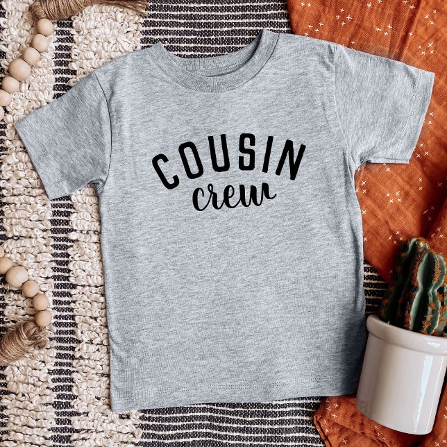 T-shirt Pour Bébé Cousin Crew Kids (Créateur téléchargé)