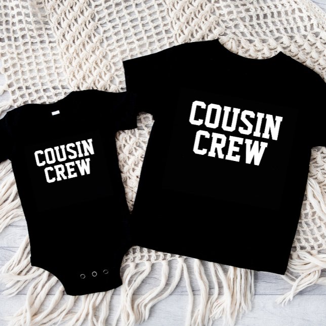 T-shirt Pour Bébé Cousin Crew Kids (Créateur téléchargé)