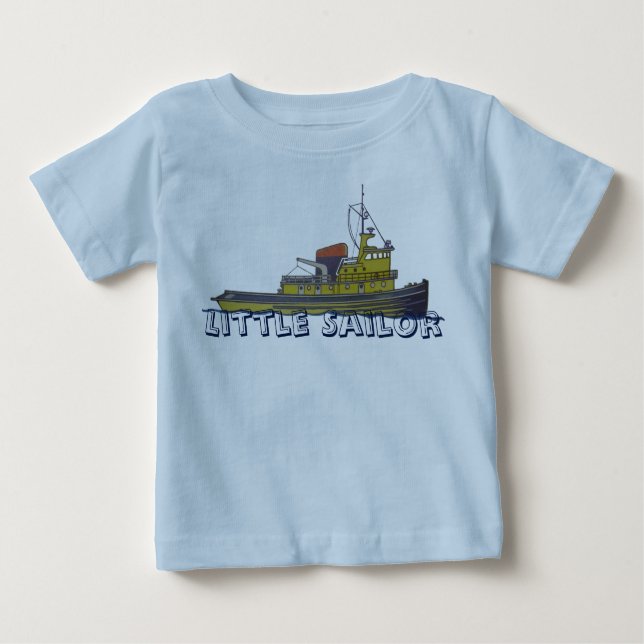 T-shirt Pour Bébé Couverture graphique d'aspiration de remorqueur de (Devant)