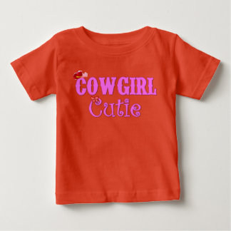 T-shirt Pour Bébé Cowgirl Cutie