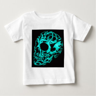 T-shirt Pour Bébé crâne 3D gothique
