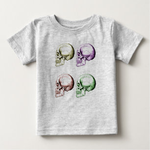 T-shirt Pour Bébé Crânes humains