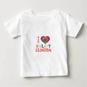 T-shirt Pour Bébé Create You Own Inspirational Hillary Love